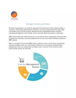 Manage Inventory with Odoo