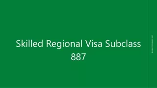 visa subclass 887
