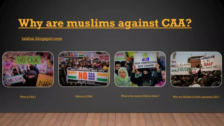 why are muslims against caa