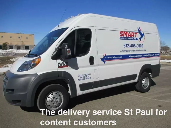 the delivery service st paul for content customers