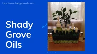 Therapeutic Grade Essential Oils Australia | Shady Grove Oils