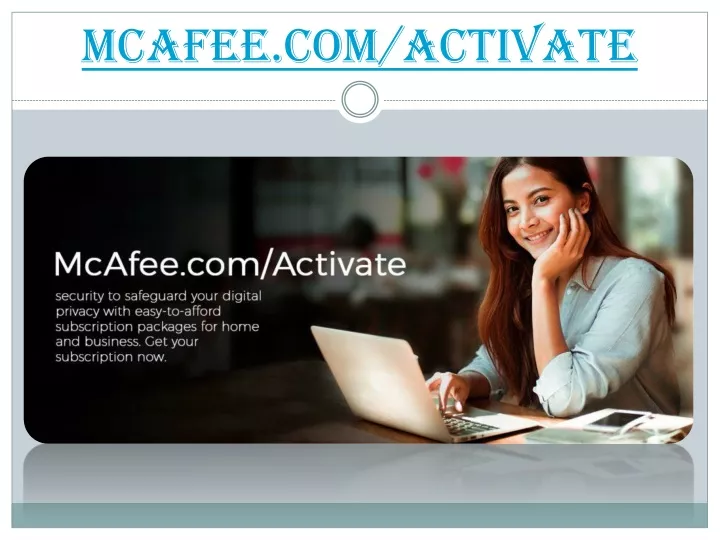 mcafee com activate