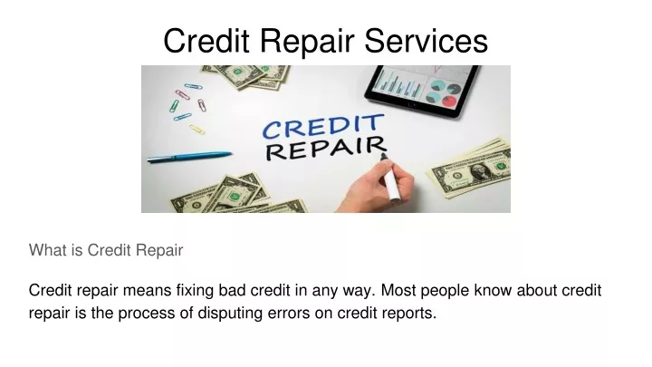 credit repair services