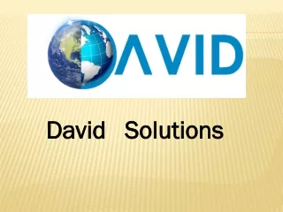 Advert & Video Editing Services | David Solutions