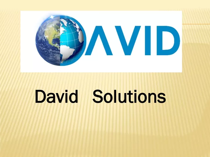 david solutions