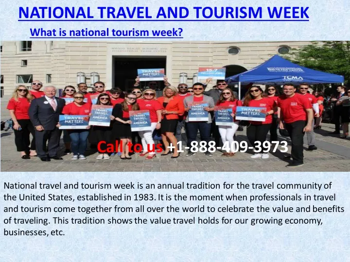 national travel and tourism week what is national