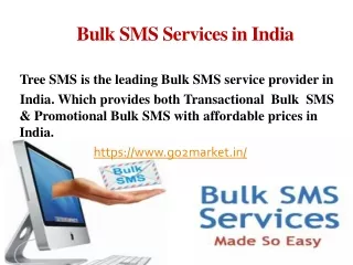 Bulk SMS Service