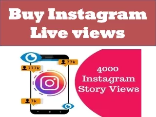 buy instagram live views