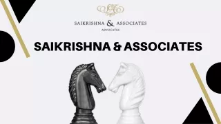 Best Criminal Law Practice India | Saikrishna & Associates
