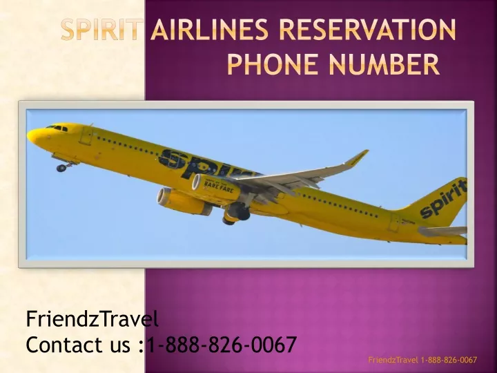 spirit airlines reservation phone number