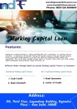 Working Capital Finance - slide 1