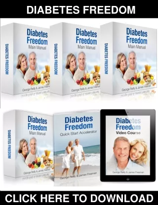 Diabetes Freedom PDF, eBook by George Reilly and James Freeman