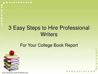 3 Easy Steps to Hire Professional Writers