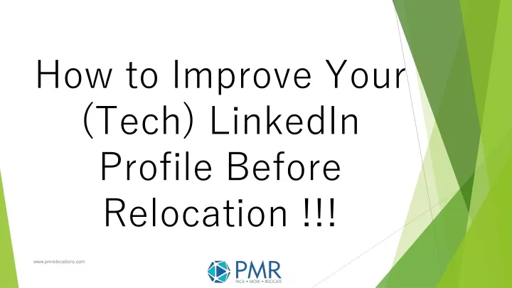 how to improve your tech linkedin profile before