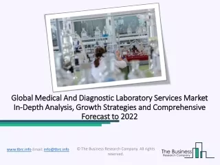 global medical and diagnostic laboratory services
