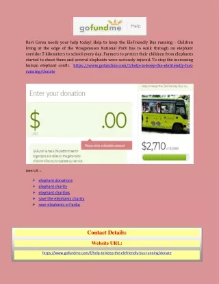 ravi corea needs your help today help to keep