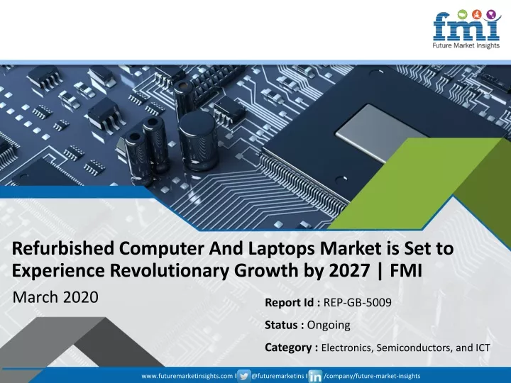 refurbished computer and laptops market