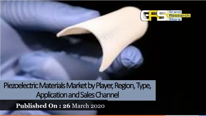 piezoelectric materials market by player region