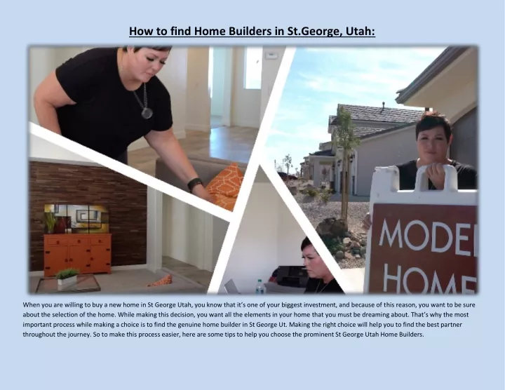 how to find home builders in st george utah