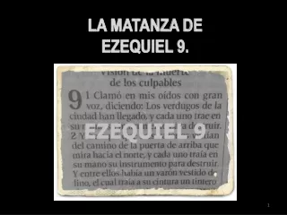 LA MATANZA DE EZEQUIEL 9