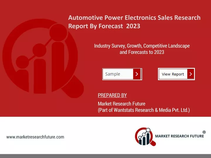 automotive power electronics sales research