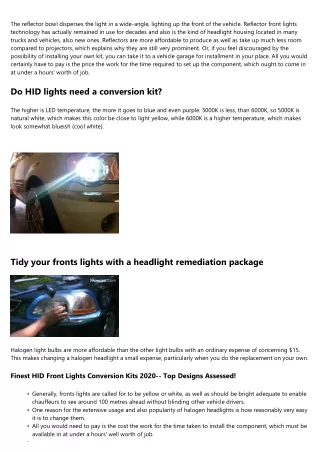 In what U.S. states are HID lights prohibited and why?