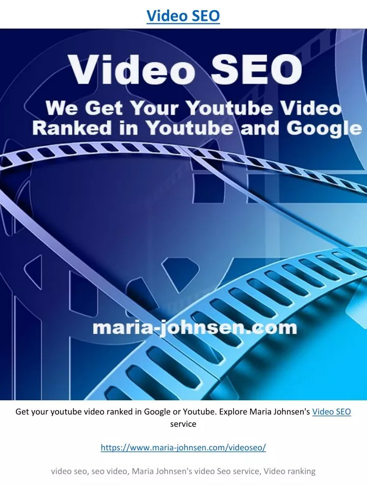 video seo