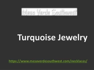 Turquoise Jewelry - www.mesaverdesouthwest.com