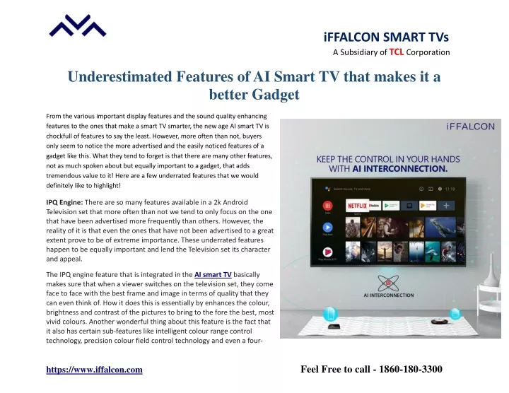 iffalcon smart tvs