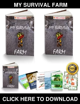 My Survival Farm PDF, eBook by Dan. F. Sullivan