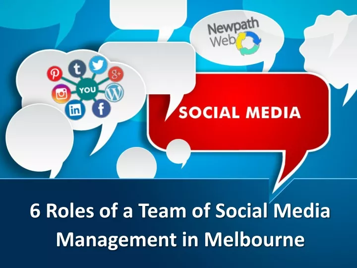 6 roles of a team of social media management in melbourne