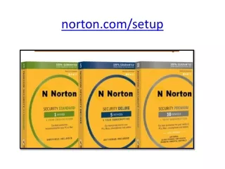 norton com setup
