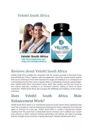 Velofel South Africa