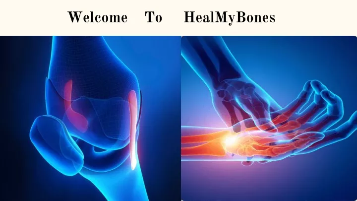 welcome to healmybones
