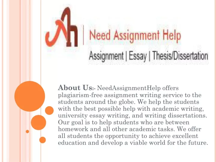 about us needassignmenthelp offers plagiarism