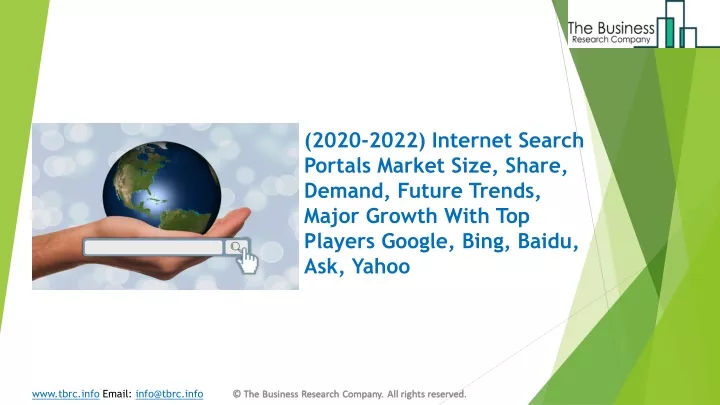 2020 2022 internet search portals market size