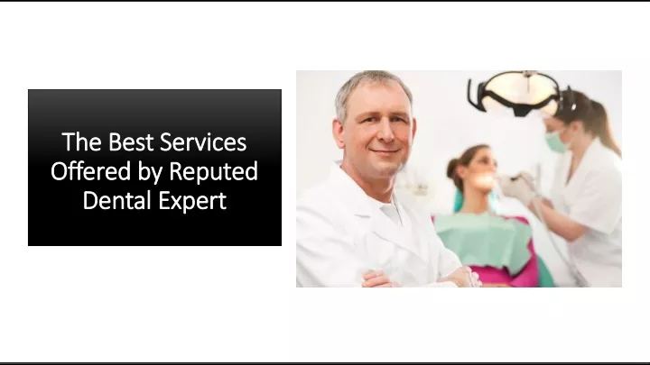 the best services the best services offered