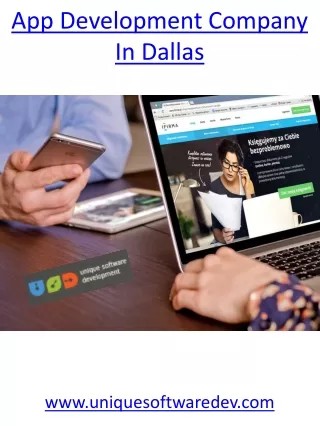 app development company in dallas