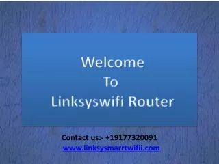 Linksys wifi router pdf