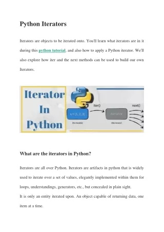 python iterators