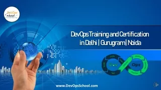 DevOps Training and Certification in Delhi | Gurugram | Noida