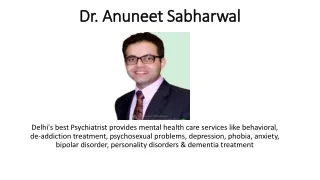 Mental Health Care Services