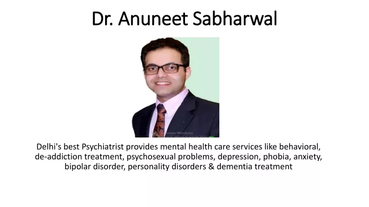 dr anuneet sabharwal dr anuneet sabharwal