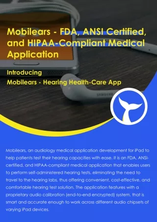 Mobilears – An Audiology App Case Study