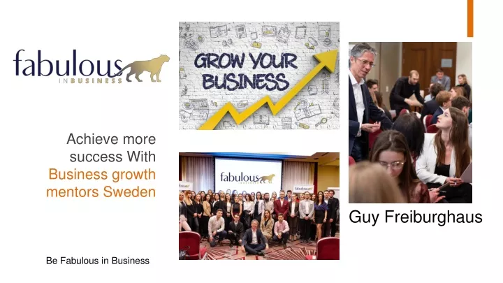 achieve more success with business growth mentors