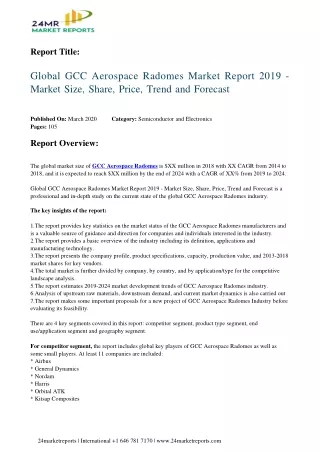report title
