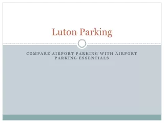 Luton Parking