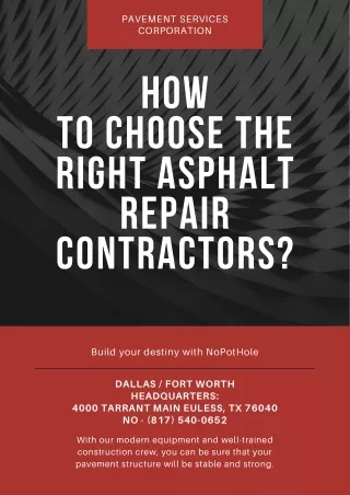 pavement services corporation
