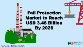Fall protection market  Size, Segmentation and Competitors Analysis 2019-2026