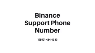 Binance Support Phone Number【1(850) 424-1333#】